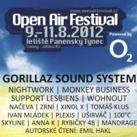 Open Air Festival 2012 – 9. až 11. 8. 2012